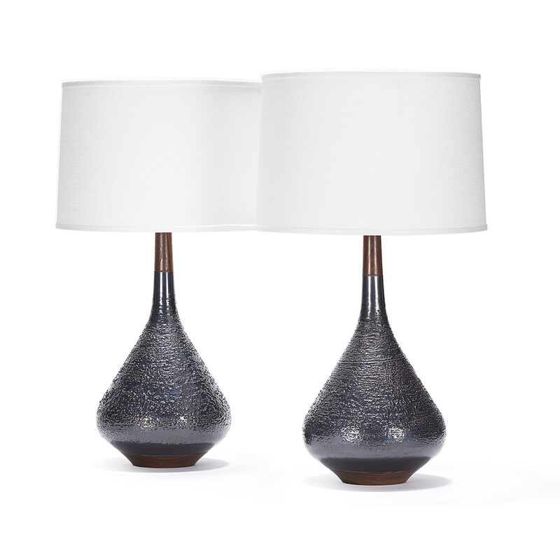 miller pair in boucle anthracite Stone and Sawyer