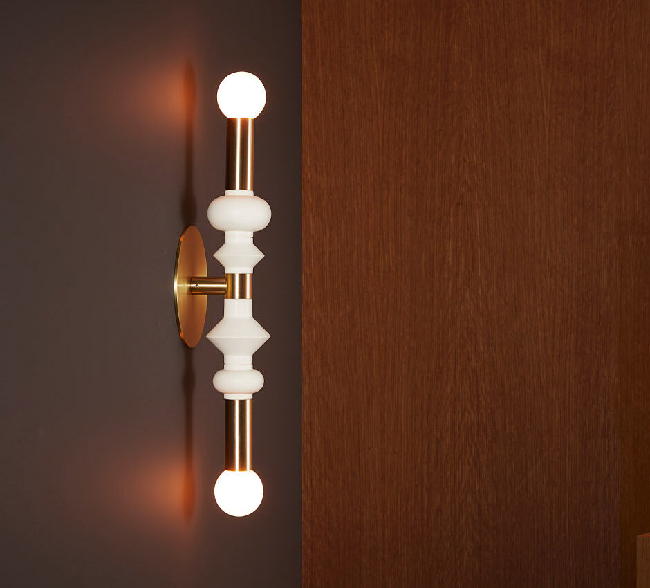 Carn Double Sconce