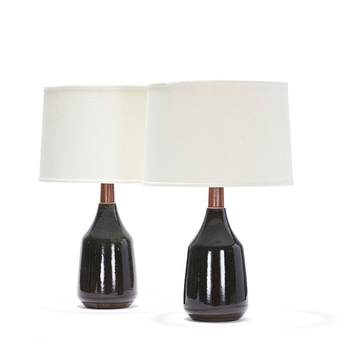 cooper pair in custom gloss-black snakeskin