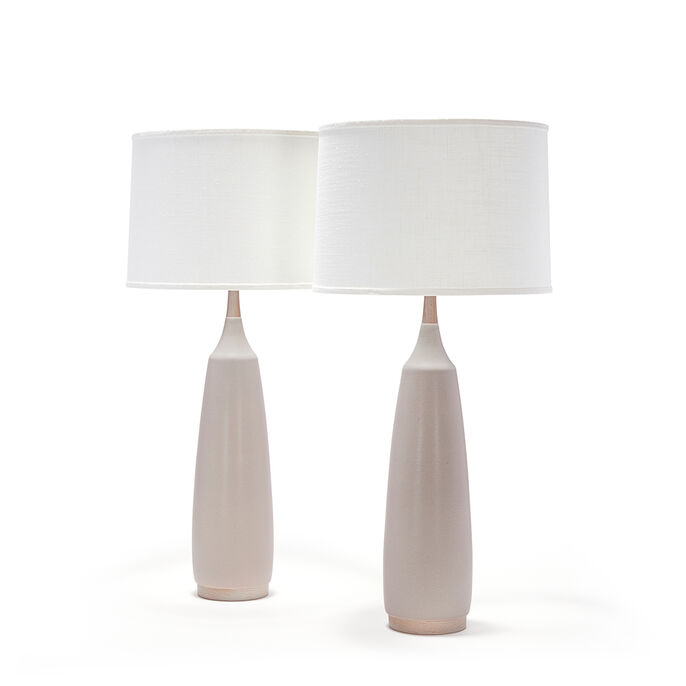 laurel pair in dull mauve
