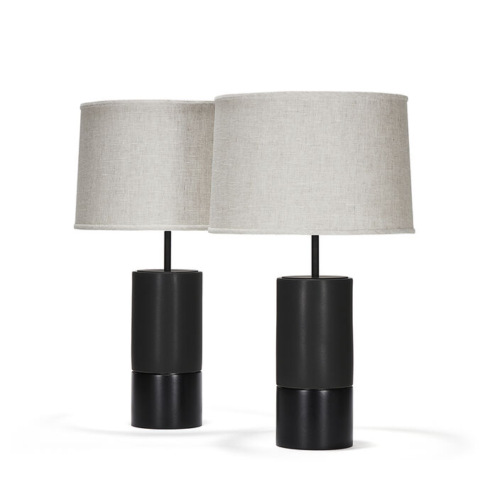 short baxter pair in obsidian