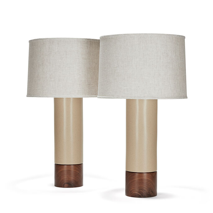 tall baxter pair in mushroom