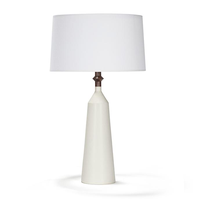 alden (White Quartz, Walnut, Gun Metal, White Fabric)