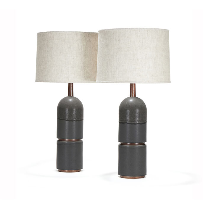 dome II pair in charcoal