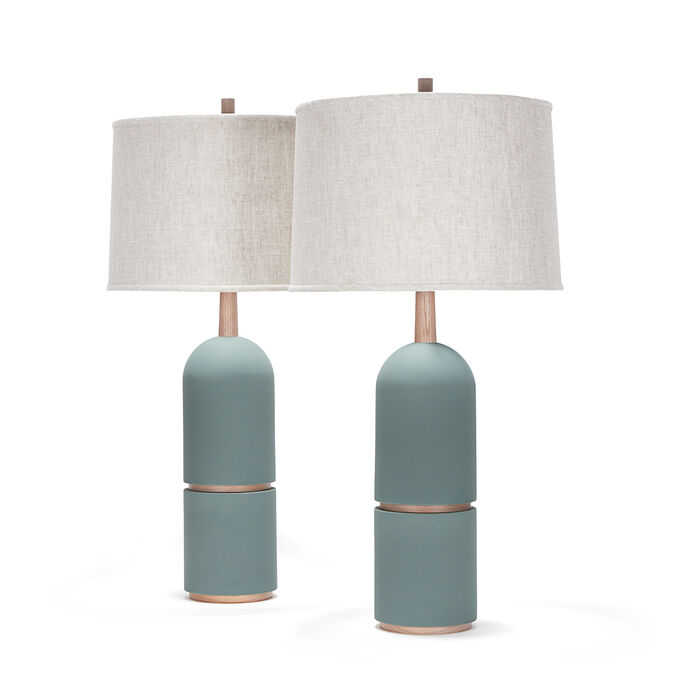 dome II pair in aloe matte
