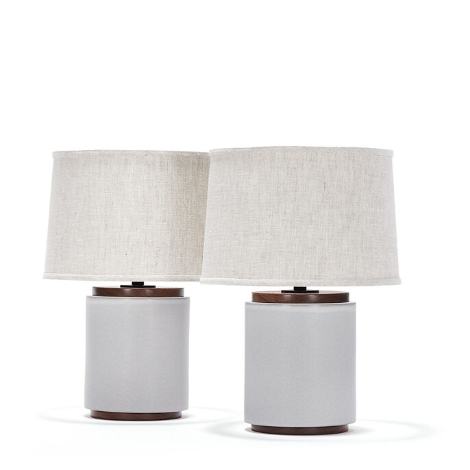 drum pair in fossil gray