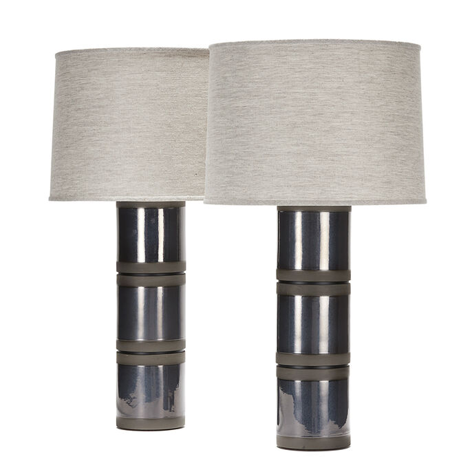 banded parker pair in anthracite