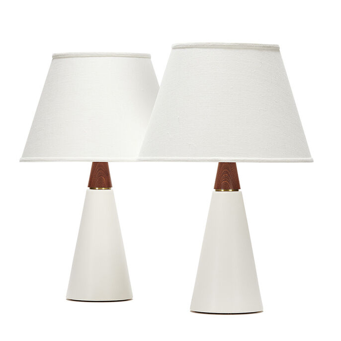 wyatt pair in white quartz