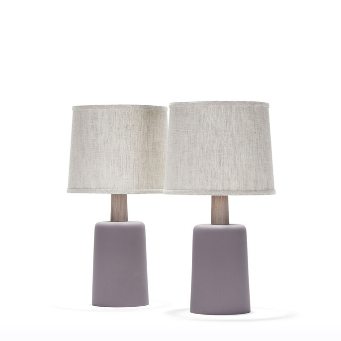 griffin pair in lilac matte
