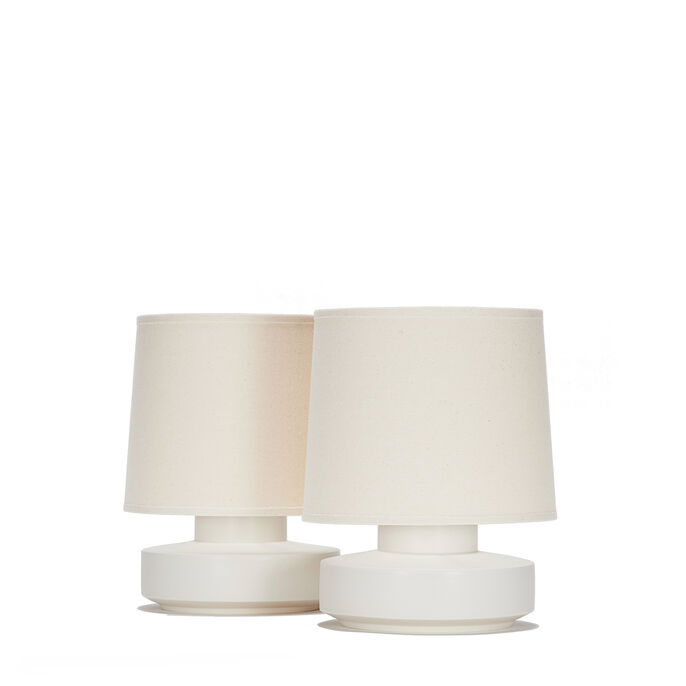 halo pair in white quartz