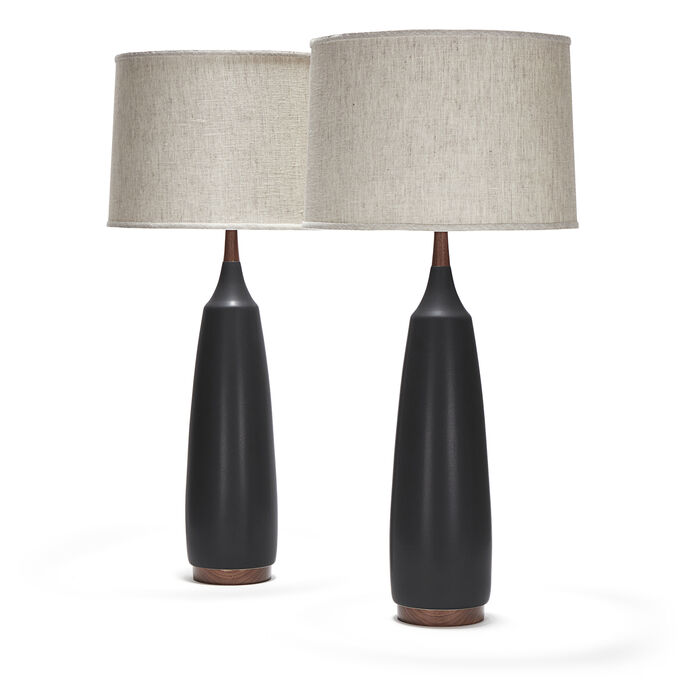 laurel pair in obsidian