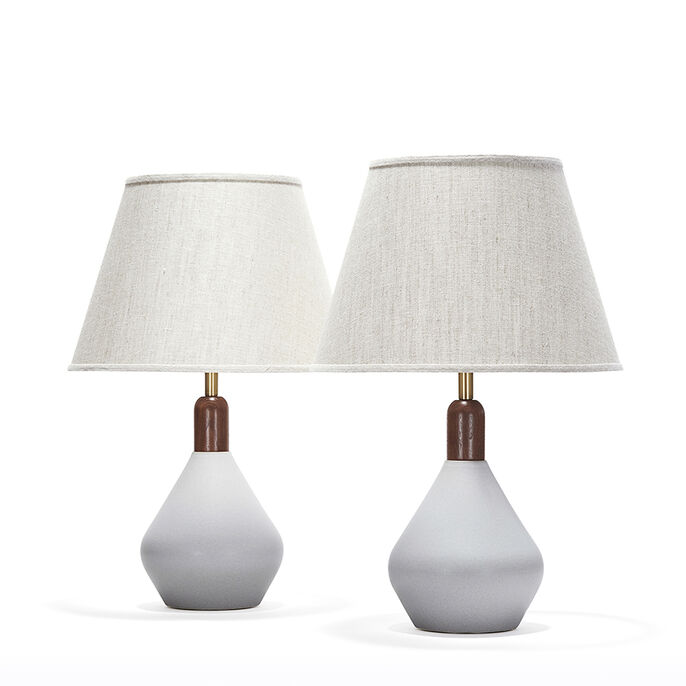 pyrus pair in fossil gray