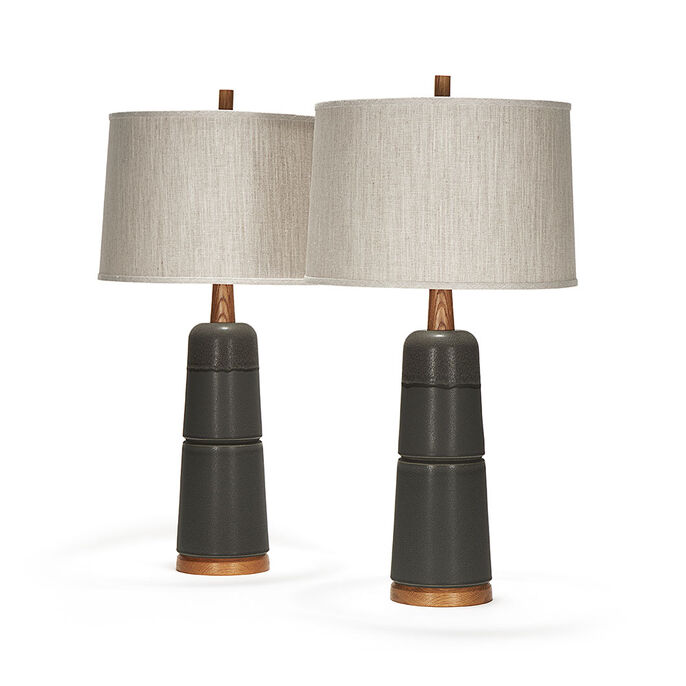 stack II pair in charcoal