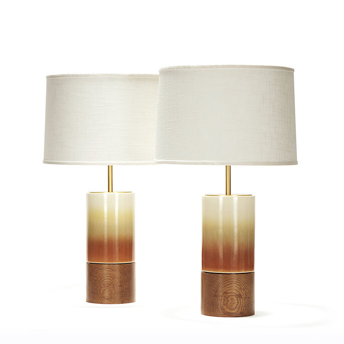 short baxter pair in desert ombre
