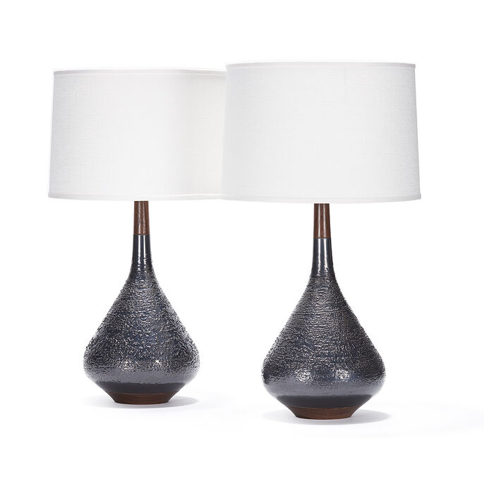 miller pair in bouclé anthracite