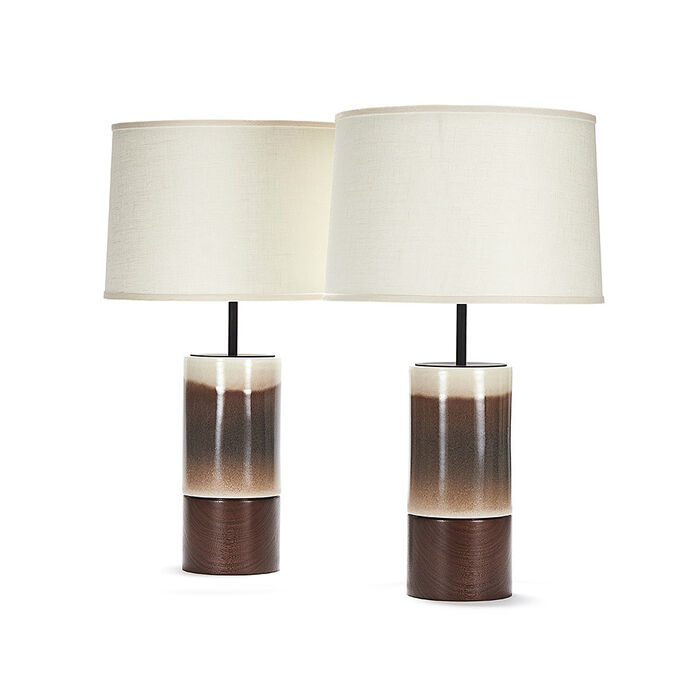 short baxter pair in dusk ombre