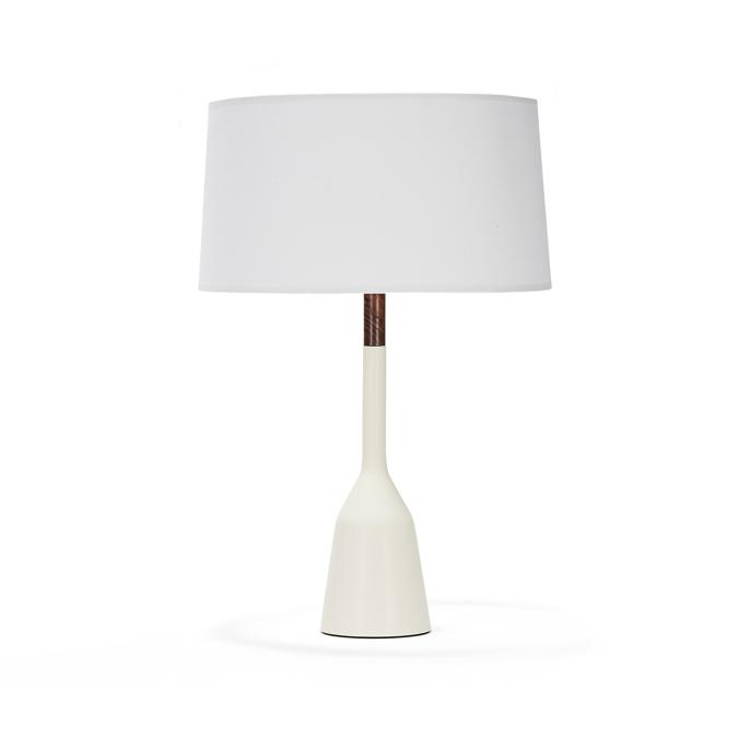 una (White Quartz, Walnut, Gun Metal, White Fabric)