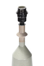 alden lamp in linnet with clay reveal