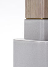 forme pair in fossil gray