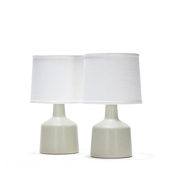 martin pair in pale green speckle