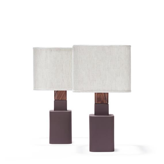 forme pair in mulberry matte