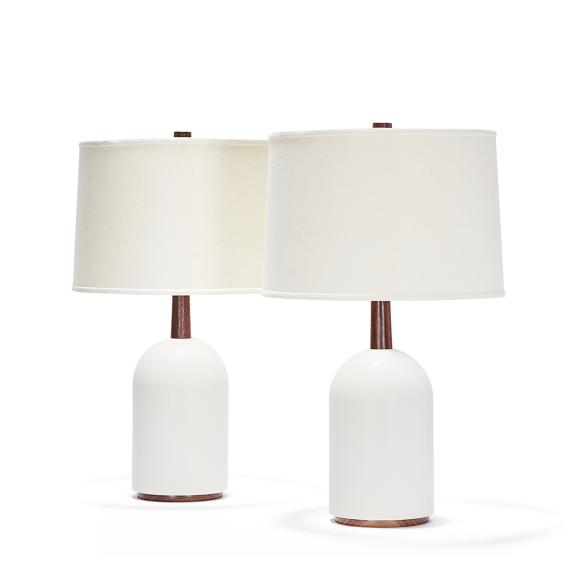 dome I pair in white quartz