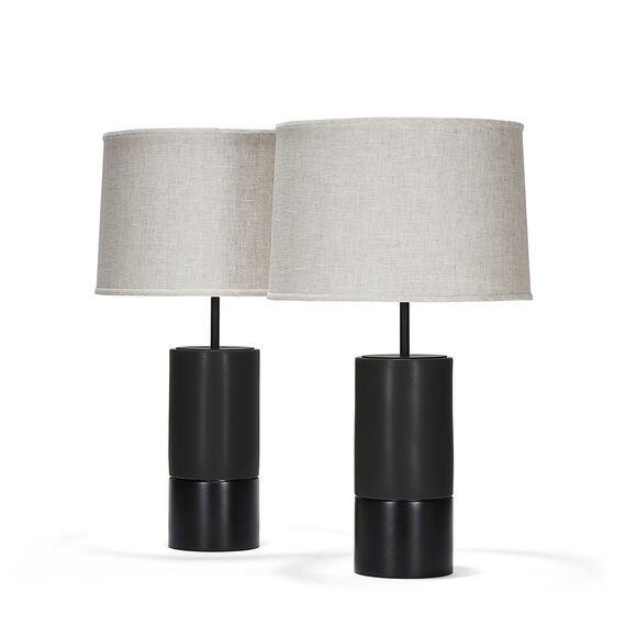 short baxter pair in obsidian