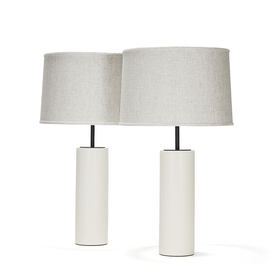 hancock I pair in white quartz