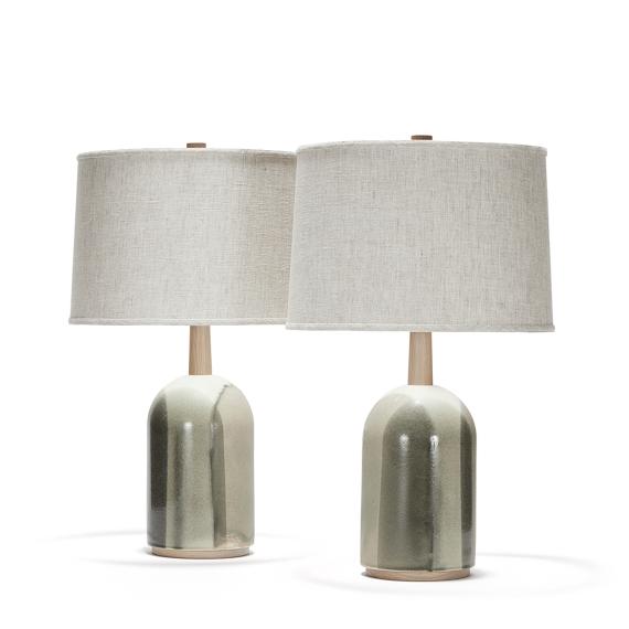 dome I pair in unique glaze study
