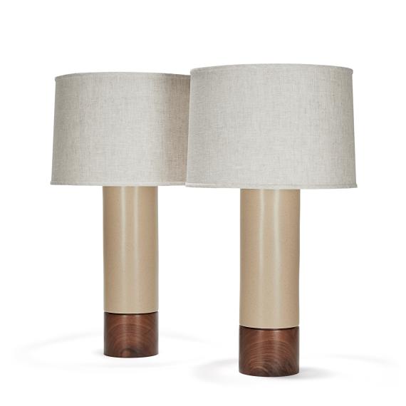 tall baxter pair in mushroom