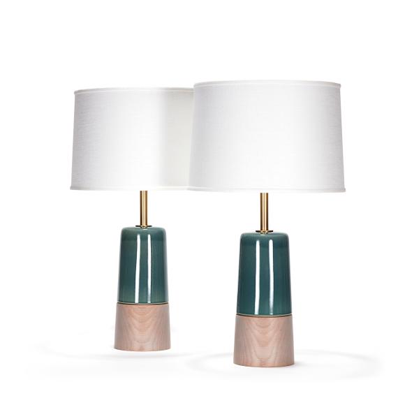 croft pair in custom blue-green