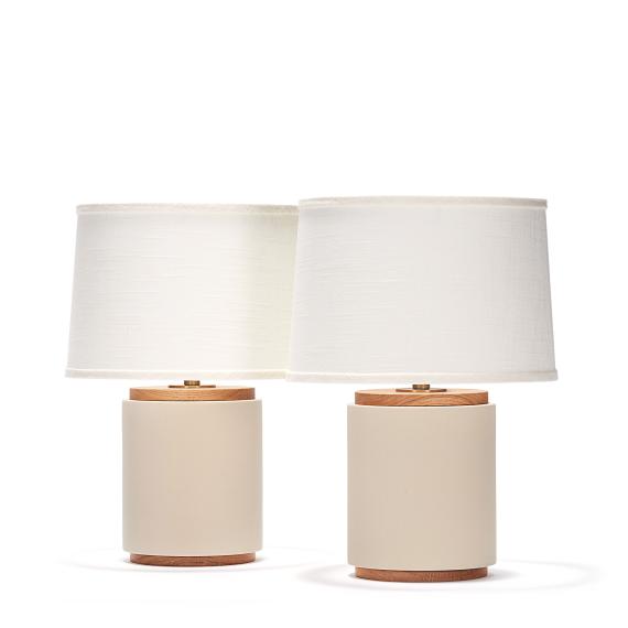 drum pair in bone matte