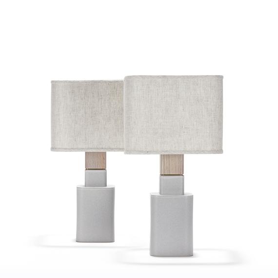 forme pair in fossil gray