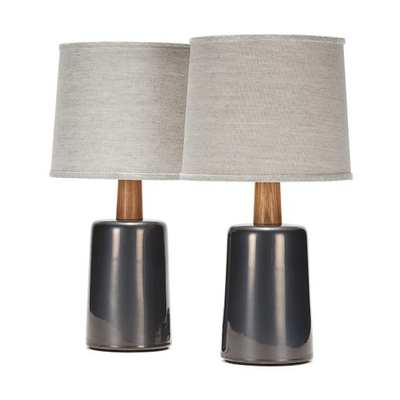 griffin pair in anthracite