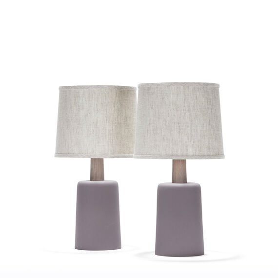 griffin pair in lilac matte