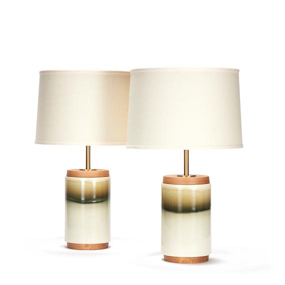 porter pair in light moss ombre