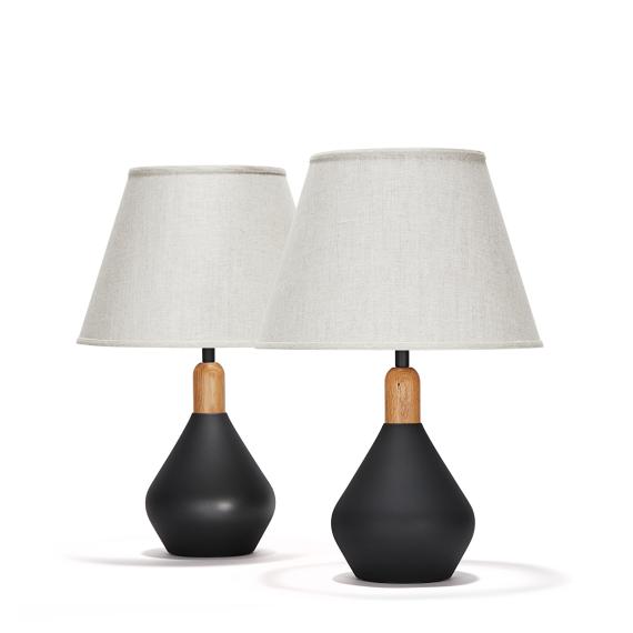 pyrus pair in black matte