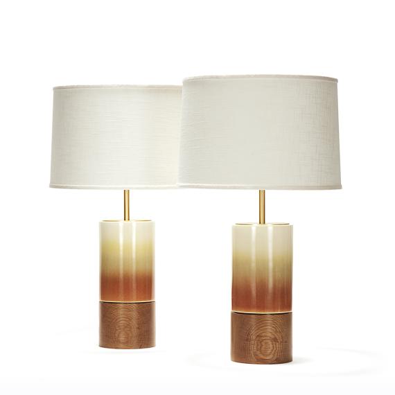 short baxter pair in desert ombre