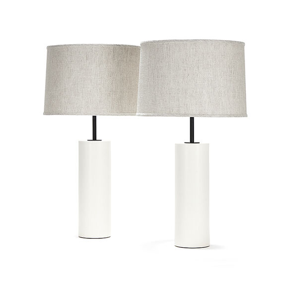 hancock I pair in white quartz