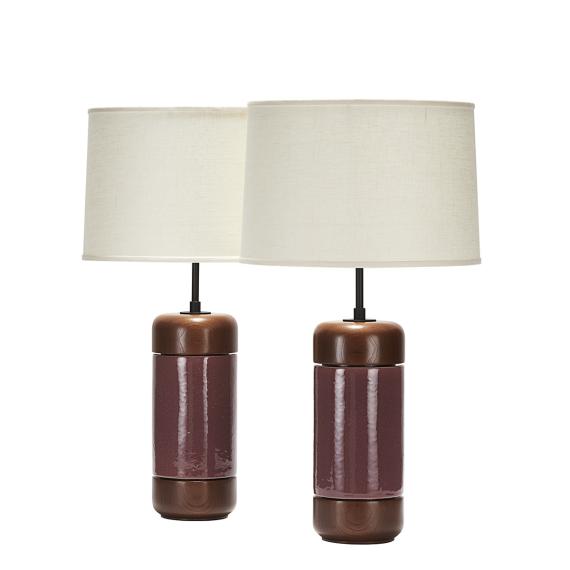 stinson pair in grogged plum